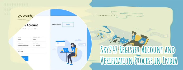 Create a sky247 account