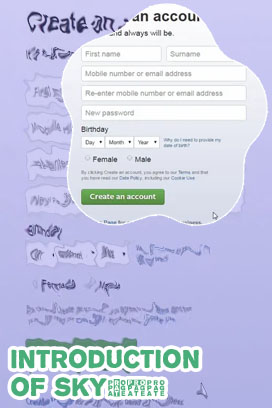 Create account sky247