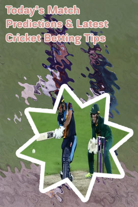 Today match online cricket betting tips